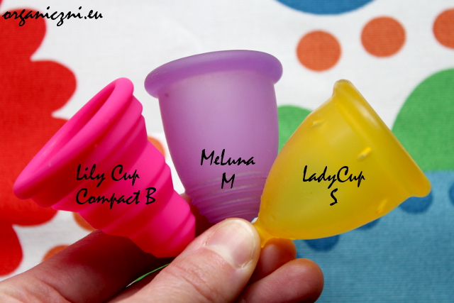 Porównanie kubeczków: Lily Cup compact, MeLuna i LadyCup