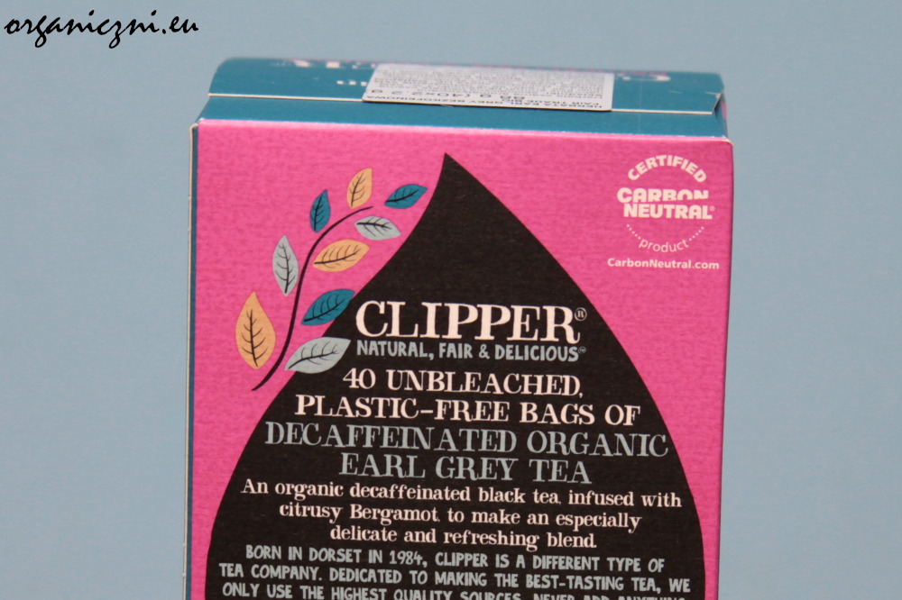 Opakowanie herbaty Clipper