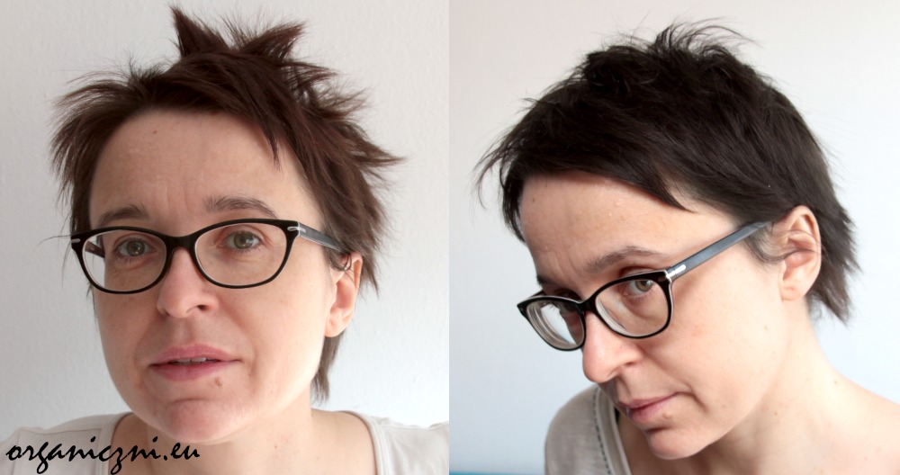 Naturalne farbowanie włosów indygo: przed i po
