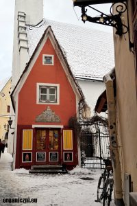 Najmniejszy dom na tallińskim starym mieście