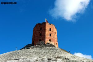 Baszta Giedymina, jedyna zachowana wieża obronna Zamku Górnego z początku XV w.