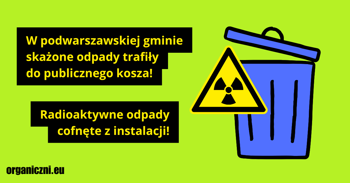 Radioaktywne odpady cofnięte z instalacji